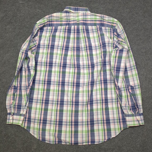 Vineyard‎ Vines Murray Shirt Mens L Plaid Button Down 100% Cotton Long Sleeve - Picture 4 of 8